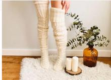 Load image into Gallery viewer, Women Winter Knitted Thigh High Long Socks freeshipping - Tyche Ace