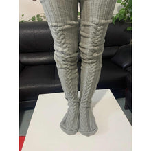Load image into Gallery viewer, Women Winter Knitted Thigh High Long Socks freeshipping - Tyche Ace