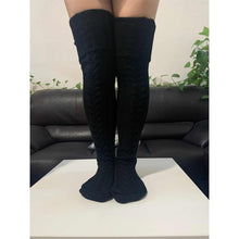 Load image into Gallery viewer, Women Winter Knitted Thigh High Long Socks freeshipping - Tyche Ace