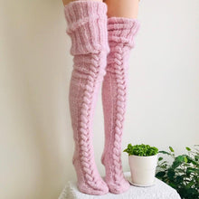 Load image into Gallery viewer, Women Winter Knitted Thigh High Long Socks freeshipping - Tyche Ace