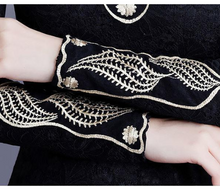 Load image into Gallery viewer, Women Lace Warm High Collar Long Sleeve Blouse freeshipping - Tyche Ace