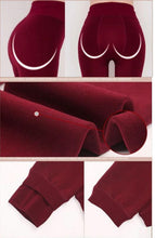 Load image into Gallery viewer, Women Large Size Winter High Waist Velvet Ankle-Length Stepped Foot Leggings freeshipping - Tyche Ace