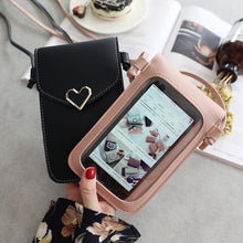 Load image into Gallery viewer, Women Leather Smartphone Touch Screen Wallet Shoulder Strap Handbag freeshipping - Tyche Ace