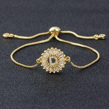Load image into Gallery viewer, Women Letter Charm Adjustable Chain Bracelets freeshipping - Tyche Ace