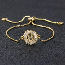Load image into Gallery viewer, Women Letter Charm Adjustable Chain Bracelets freeshipping - Tyche Ace