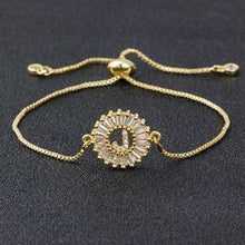 Load image into Gallery viewer, Women Letter Charm Adjustable Chain Bracelets freeshipping - Tyche Ace