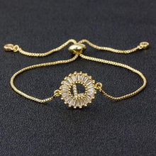 Load image into Gallery viewer, Women Letter Charm Adjustable Chain Bracelets freeshipping - Tyche Ace