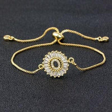 Load image into Gallery viewer, Women Letter Charm Adjustable Chain Bracelets freeshipping - Tyche Ace