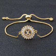 Load image into Gallery viewer, Women Letter Charm Adjustable Chain Bracelets freeshipping - Tyche Ace