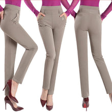 Load image into Gallery viewer, Women Long Loose High Waist Stretchy Trousers freeshipping - Tyche Ace