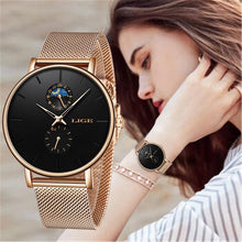 Load image into Gallery viewer, Women Luxury Brand Simple Quartz  Waterproof Wristwatch freeshipping - Tyche Ace