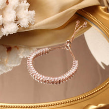 Load image into Gallery viewer, Women Luxury Flower Zircon Adjustable Bracelet freeshipping - Tyche Ace