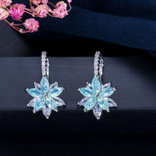 Load image into Gallery viewer, Women Multi Colour Cubic Zirconia Stud Earrings freeshipping - Tyche Ace