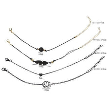 Load image into Gallery viewer, Women Multi-layers Gold Silver Colour Beads Sequins Set Bracelets freeshipping - Tyche Ace