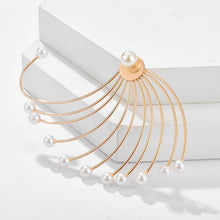 Load image into Gallery viewer, Women Pearl Waterdrop Design Geometric Earrings freeshipping - Tyche Ace