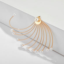 Load image into Gallery viewer, Women Pearl Waterdrop Design Geometric Earrings freeshipping - Tyche Ace