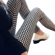 Load image into Gallery viewer, Women Plaid  Floral Stripe Trouser High Waist Pants freeshipping - Tyche Ace