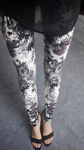 Load image into Gallery viewer, Women Plaid  Floral Stripe Trouser High Waist Pants freeshipping - Tyche Ace