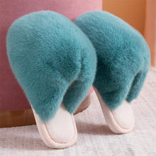 Load image into Gallery viewer, Women Posh Comfortable Warm Plush Indoor Slippers freeshipping - Tyche Ace