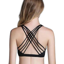 Load image into Gallery viewer, Women Push Up Padded Solid Cross  Bra freeshipping - Tyche Ace