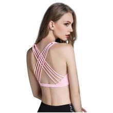 Load image into Gallery viewer, Women Push Up Padded Solid Cross  Bra freeshipping - Tyche Ace