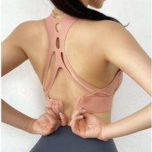 Load image into Gallery viewer, Women Push Up Sexy Back Breathable Shockproof Sports Bra freeshipping - Tyche Ace
