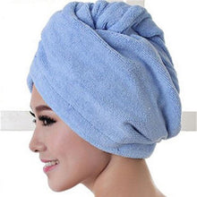 Load image into Gallery viewer, Women Quick Drying Microfibre Bath Hair Towel Wrap freeshipping - Tyche Ace