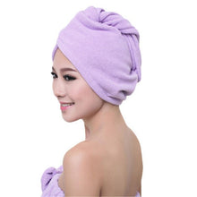 Load image into Gallery viewer, Women Quick Drying Microfibre Bath Hair Towel Wrap freeshipping - Tyche Ace