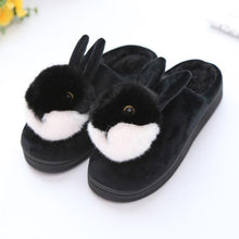 Load image into Gallery viewer, Women Rabbit Indoor Soft Faux Fur Plush Slippers freeshipping - Tyche Ace