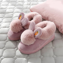 Load image into Gallery viewer, Women Rabbit Indoor Soft Faux Fur Plush Slippers freeshipping - Tyche Ace