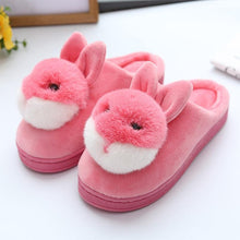Load image into Gallery viewer, Women Rabbit Indoor Soft Faux Fur Plush Slippers freeshipping - Tyche Ace