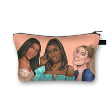 Load image into Gallery viewer, Women Red Lips Print Cosmetic Makeup Bag freeshipping - Tyche Ace