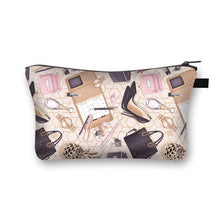 Load image into Gallery viewer, Women Red Lips Print Cosmetic Makeup Bag freeshipping - Tyche Ace