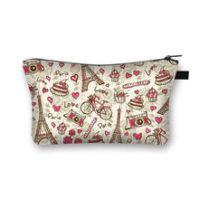 Load image into Gallery viewer, Women Red Lips Print Cosmetic Makeup Bag freeshipping - Tyche Ace