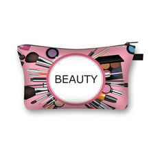 Load image into Gallery viewer, Women Red Lips Print Cosmetic Makeup Bag freeshipping - Tyche Ace