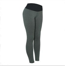 Load image into Gallery viewer, Women Seamless Grid High Waist Push Up Gym Yoga Leggings freeshipping - Tyche Ace