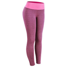 Load image into Gallery viewer, Women Seamless Grid High Waist Push Up Gym Yoga Leggings freeshipping - Tyche Ace