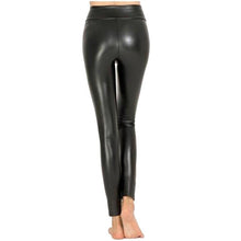 Load image into Gallery viewer, Women Slim Shiny Wet Look Faux Leather  Pants Leggings freeshipping - Tyche Ace