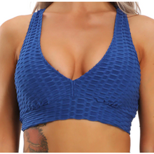 Load image into Gallery viewer, Women Sports, Yoga , Workout Gym Seamless Push up Breathable Top freeshipping - Tyche Ace