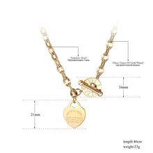 Load image into Gallery viewer, Stainless Steel Classic Love Charm Pendants For Women freeshipping - Tyche Ace