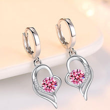 Load image into Gallery viewer, Women Sterling Silver Crystal Zircon Earrings freeshipping - Tyche Ace