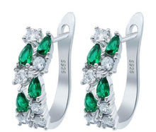 Load image into Gallery viewer, Women Sterling Silver Ear Studs freeshipping - Tyche Ace