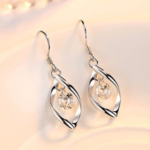 Load image into Gallery viewer, Women Sterling Silver Retro Long Tassel Hook Earrings freeshipping - Tyche Ace