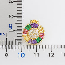 Load image into Gallery viewer, Women Stunning Colourful Letter Alphabet Stud Earrings freeshipping - Tyche Ace