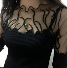 Load image into Gallery viewer, Women Stunning Slim Knitted Lace Patchwork Sweaters freeshipping - Tyche Ace