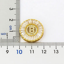 Load image into Gallery viewer, Women Stunning Stainless Steel Crystal Initials Letter Watch Belt Bracelets freeshipping - Tyche Ace