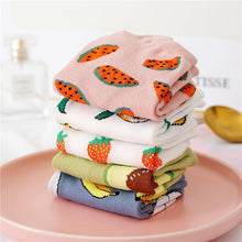 Load image into Gallery viewer, Women Sumptuously Soft Fruit Design Short Ankle Socks freeshipping - Tyche Ace