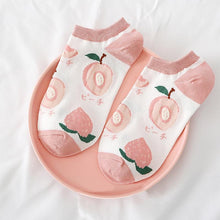 Load image into Gallery viewer, Women Sumptuously Soft Fruit Design Short Ankle Socks freeshipping - Tyche Ace