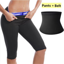 Load image into Gallery viewer, Women Thermo Slimming Body Shaper Sweat Sauna Pants & Vest freeshipping - Tyche Ace