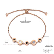 Load image into Gallery viewer, Women Titanium Stainless Steel Shell Chain Bracelets freeshipping - Tyche Ace